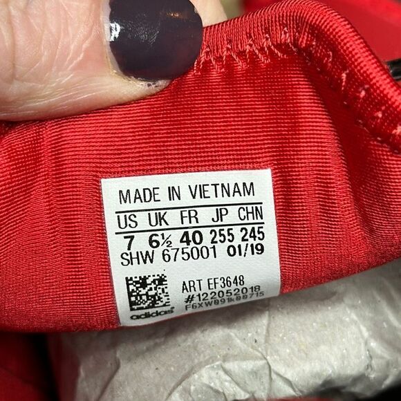 Adidas NMD R1 Speckle Pack Scarlet Black - Picture 8 of 8